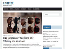 Tablet Screenshot of e-toytoy.com